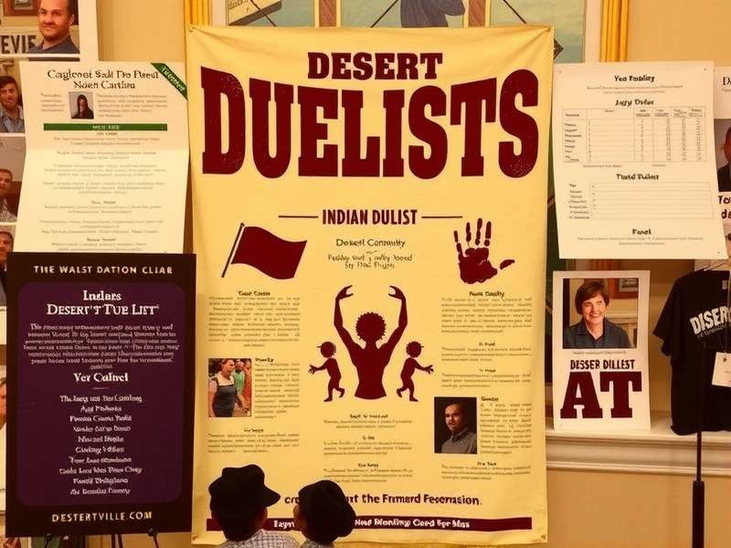 Indian players at a local tournament Desert Duelists Indian Community Event